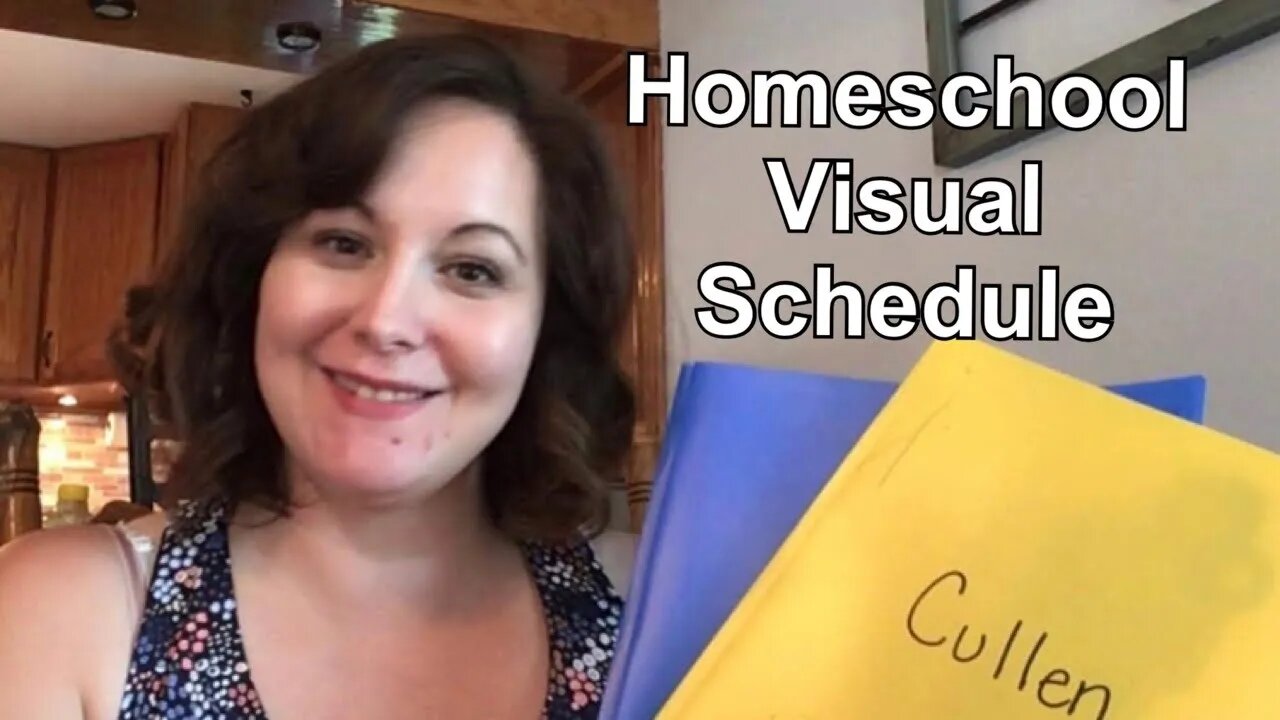 Homeschool Schedule and Routines / Easy Homeschool Visual Schedule / Homeschool Schedule / Routines