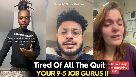 Tired Of These Get Rich Quick Schemes, Financial Gurus| TikTok Rants On Millionaire In One Day