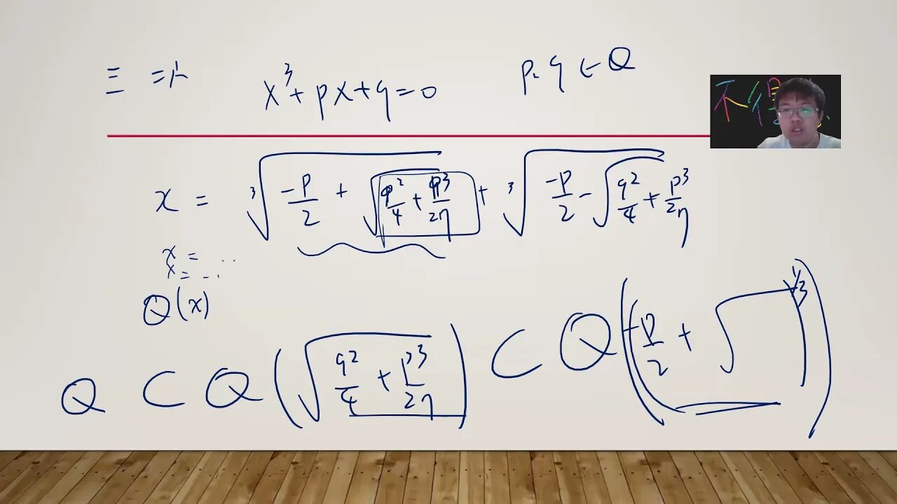 伽罗华群 解方程式與solvable groups 的關係