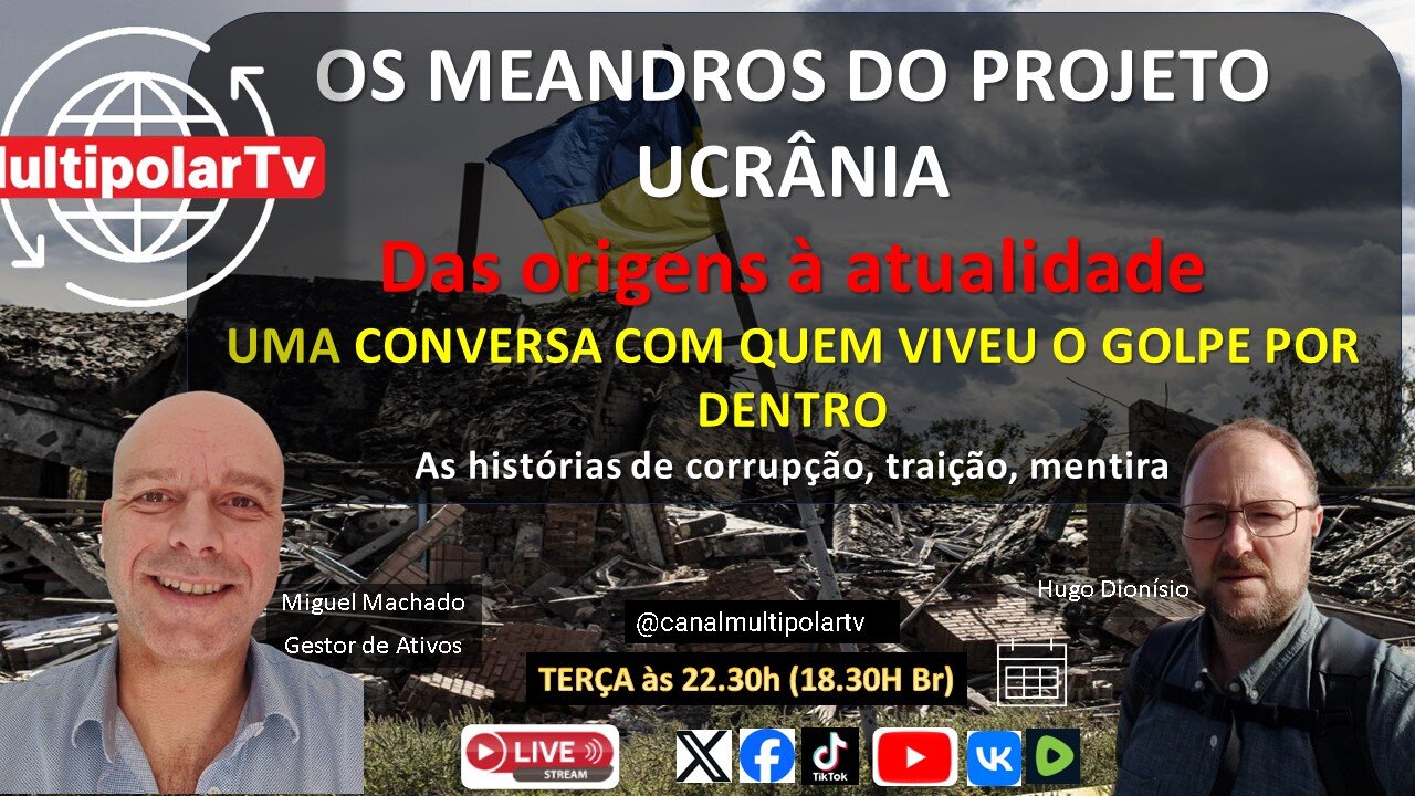 PROJETO UCRÂNIA - DAS ORGENS À ATUALIDADE (histórias de traição, corrupção e mentira)