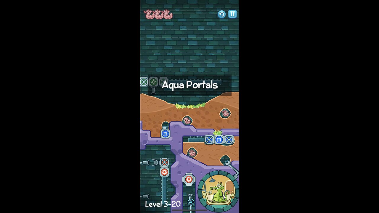 Where’s My Water 3-20 Aqua Portals