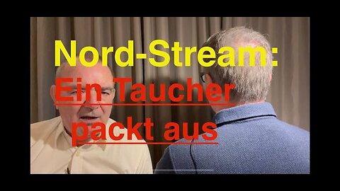 NORD-STREAM: EIN TAUCHER PACKT AUS