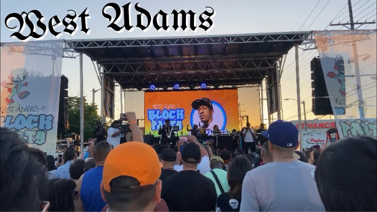 The West Adams 4th Annual Block Party! | Vlog