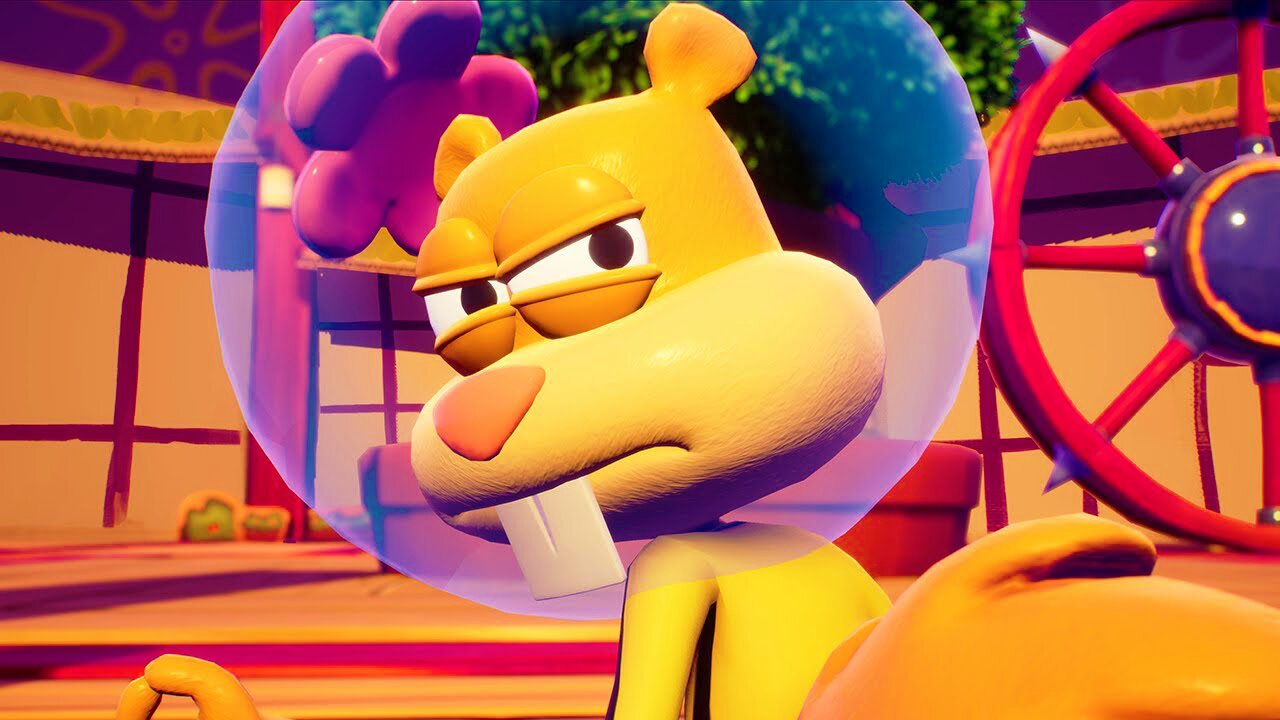 SpongeBob SquarePants: The Cosmic Shake - Sandy Boss Fight