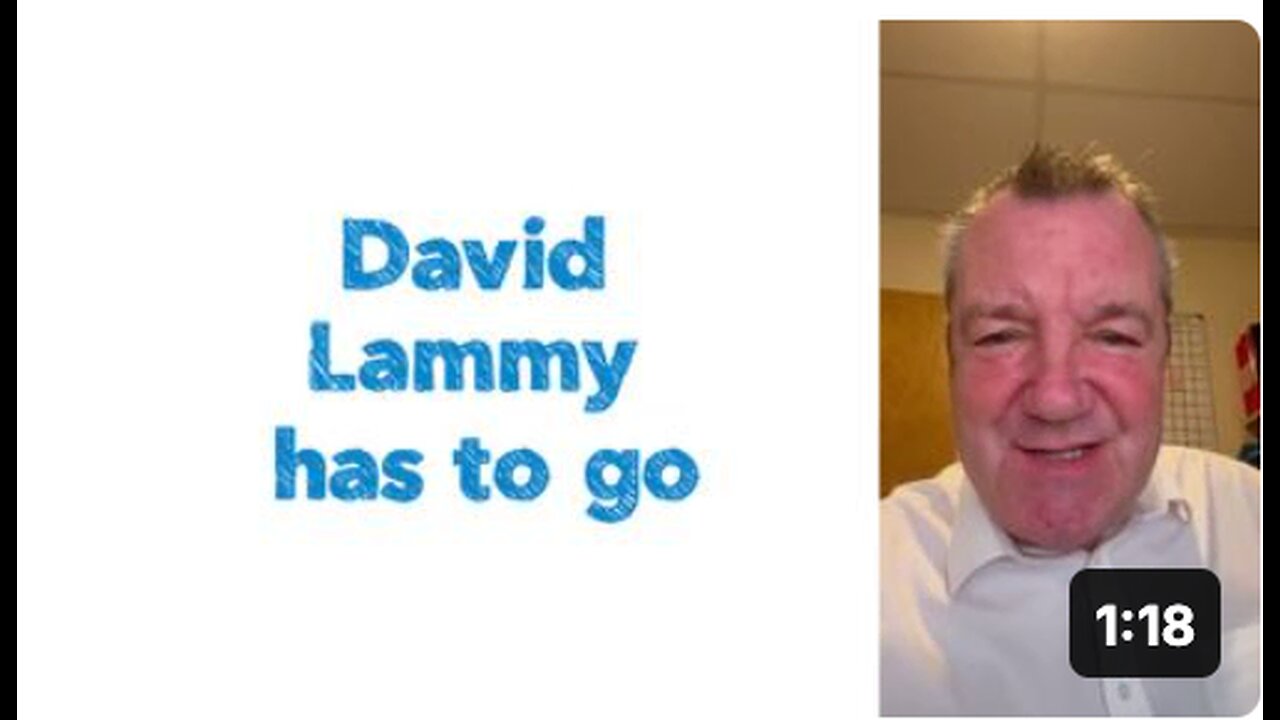 David Lammy has to go