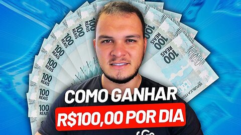 Como Ganhar R$100,00 Por Dia [Em 5 Minutos] GANHAR DINHEIRO em CASA