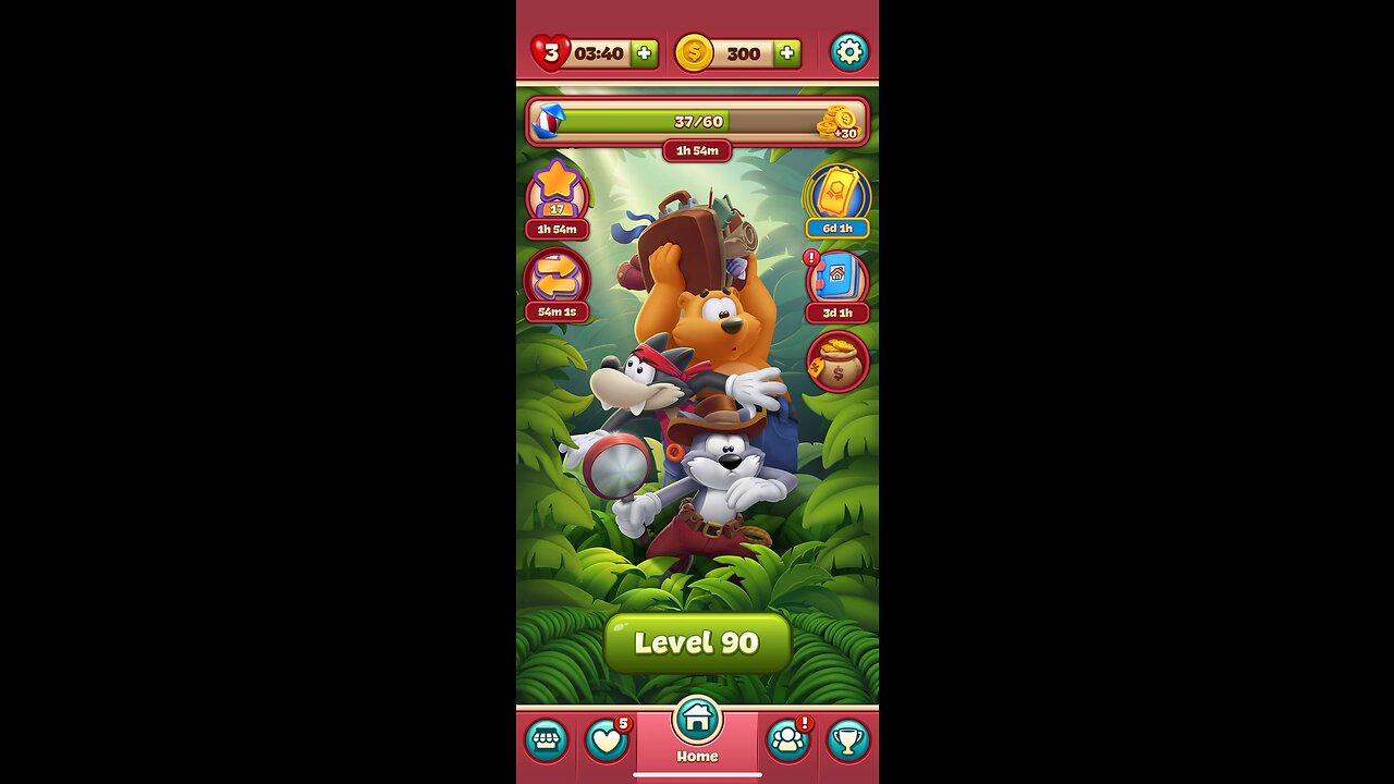 Toon Blast Level 90
