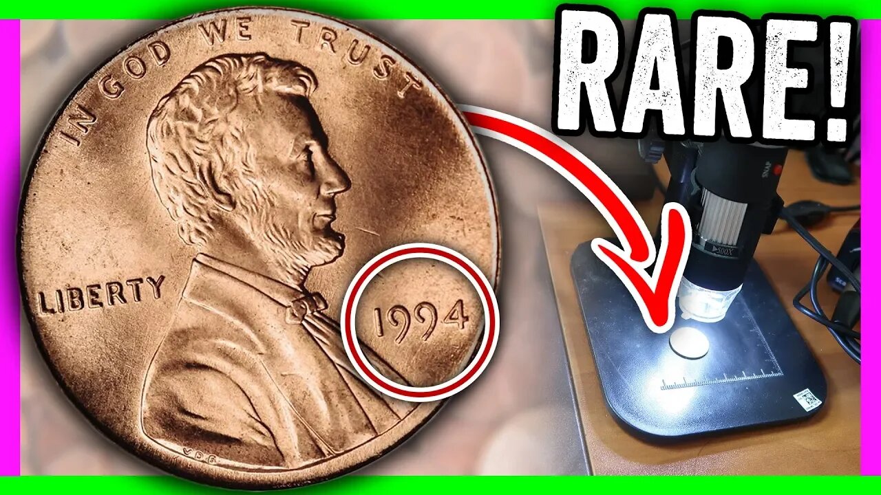 CHECK YOUR POCKET CHANGE FOR THIS SUPER RARE 1994 PENNY WORTH MONEY!!!