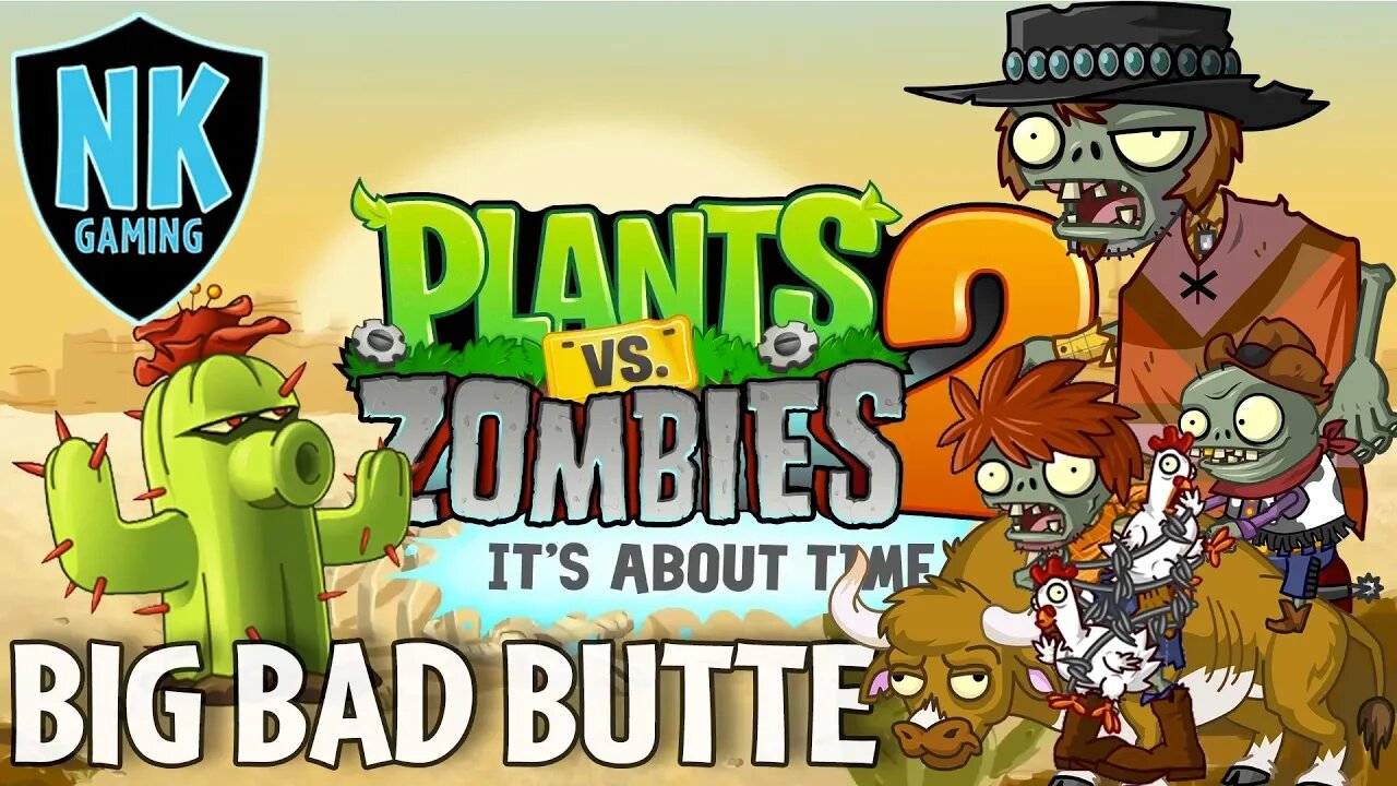 PvZ 2 - Big Bad Butte - Level 143