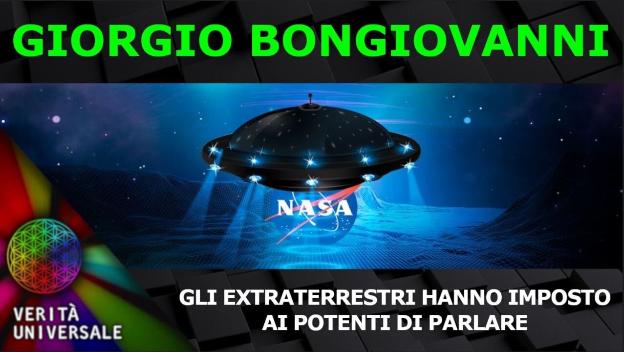 Giorgio Bongiovanni - Gli Extraterrestri hanno imposto ai potenti di parlare