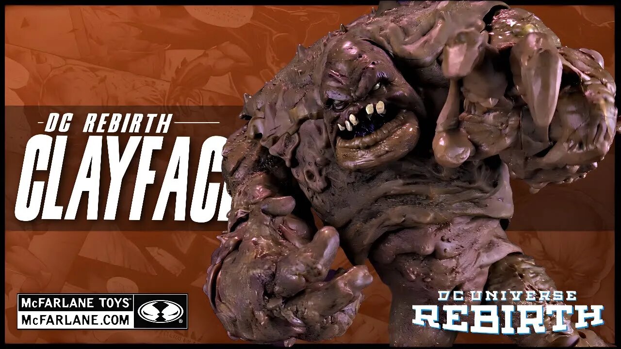 McFarlane Toys DC Multiverse DC Rebirth Clayface MegaFig @The Review Spot