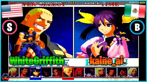 Garou: Mark of the Wolves (WhiteGriffith Vs. kaine_ai) [U.S.A. Vs. Mexico]