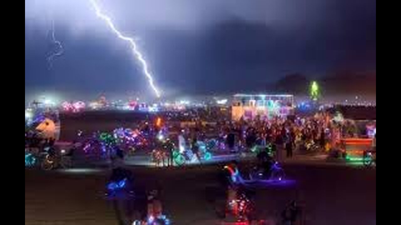 BURNING MAN - 70,000+ TRAPPED IN A PENTAGRAM AT A "GOOGLE EVENT" (CHAOTIC RITUALS)