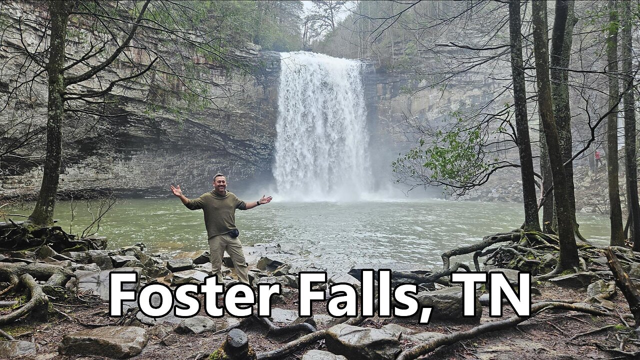 Foster Falls in Tennessee is Spectacular