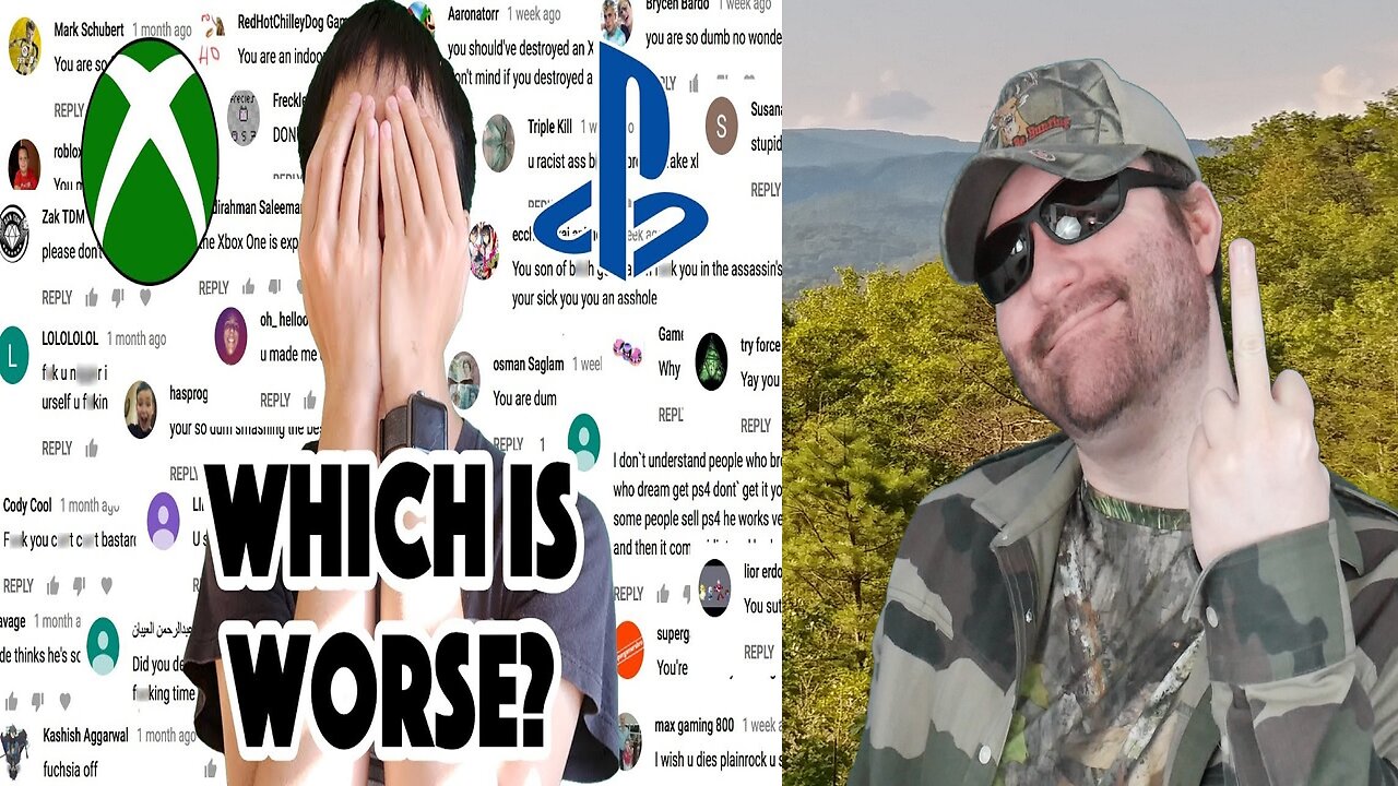 Hate Comments - Xbox Vs. Playstation Fanboys (Plainrock124) - Reaction! (BBT)