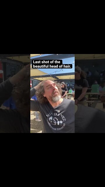 All gone in the name of St Baldrick’s fighting childhood cancer