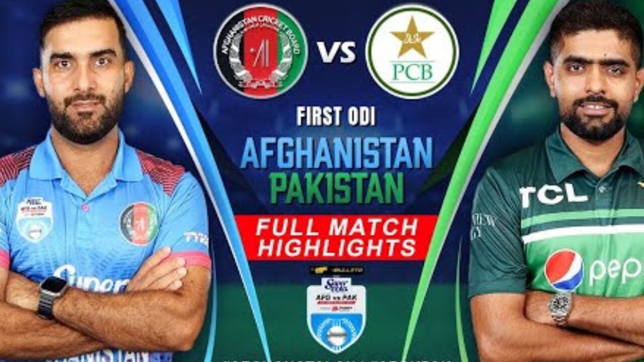 Pakistan vs Afghanistan 3rd ODI highlights