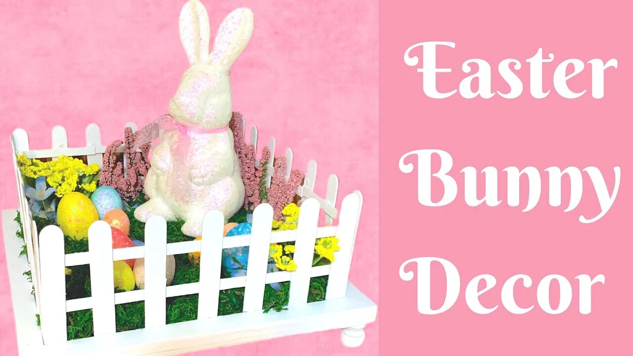 Easter Crafts: Easter Bunny Decor | High End Easter Decor