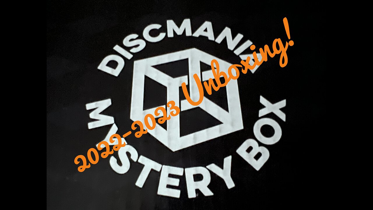 Discmania Black Mystery Box Unboxing