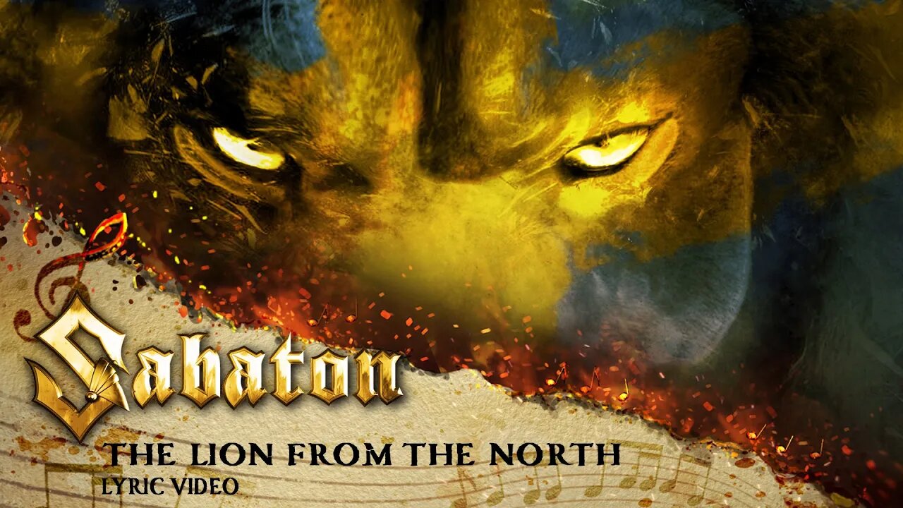 Sabaton - The Lion From The North (Official Lyric Video)