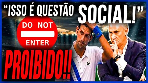 NÃO TEM COMO SEPARAR O ESPORTE DO MUNDO REAL! | RENAN LODI, DJOKOVIC E A POLÊMICA DA VACINAÇÃO