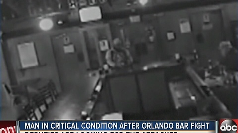 Man in critical condition after Orlando bar fight