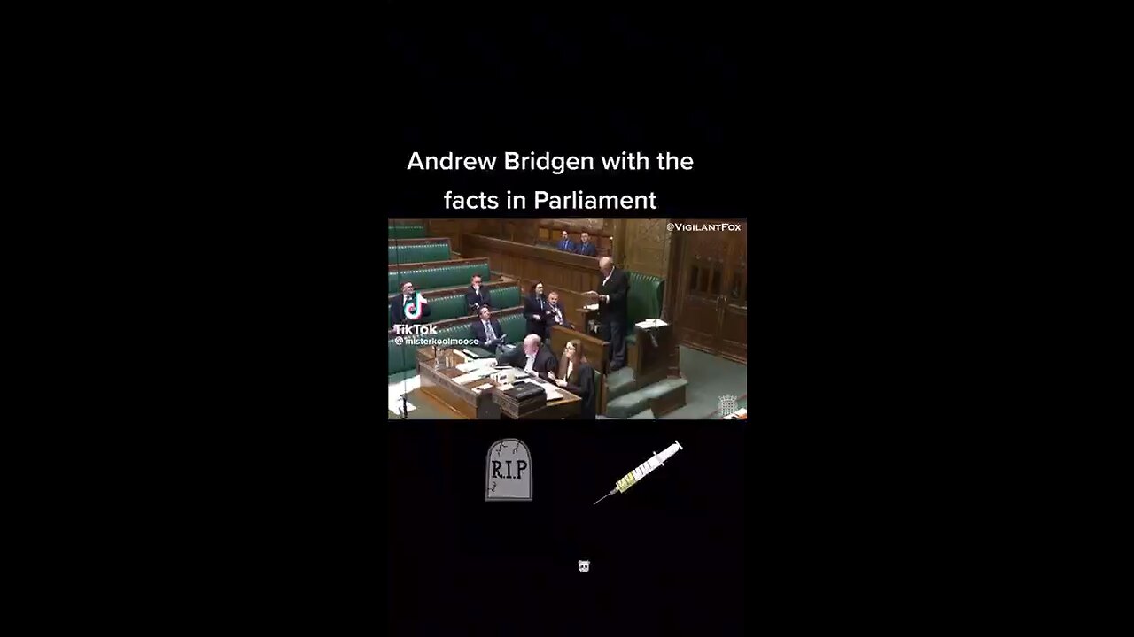 Andrew Bridgen speaks facts about mRNA in UK Parliament