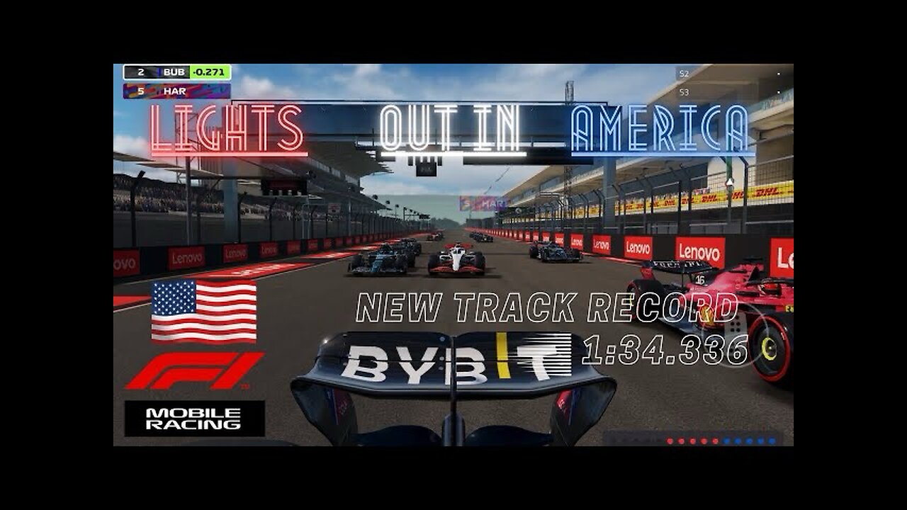 Keeping The Gap Alive | COTA | F1 MOBILE RACING 2023