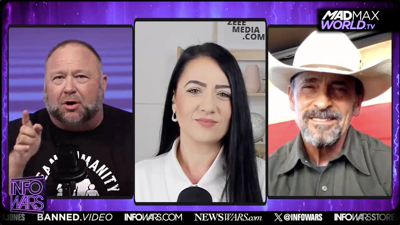 BREAKING: Alex Jones, Maria Zeee, Dr. Pete Chambers - Texas Border Convoy Provocateurs Identified