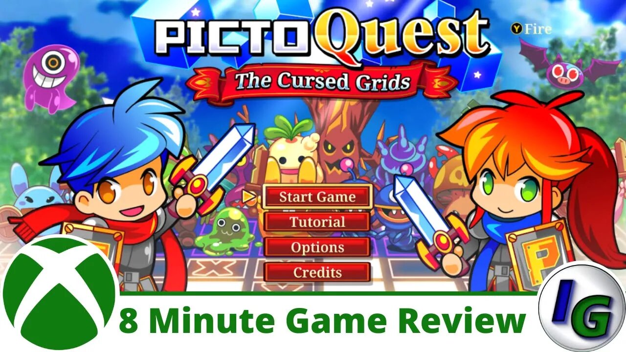 PictoQuest 8 Minute Game Review on Xbox