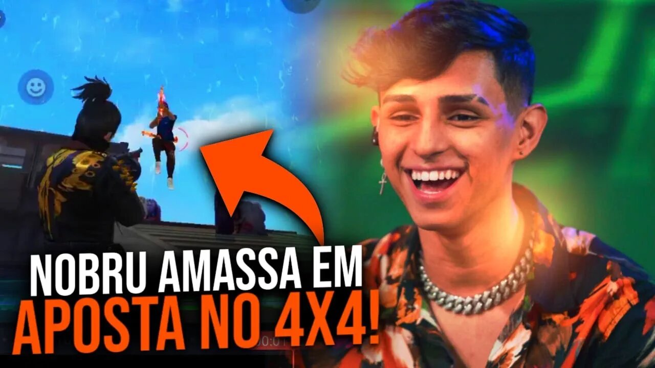 ESSE É O RESULTADO QUANDO O NOBRU JOGA 4X4 APOSTADO!!!