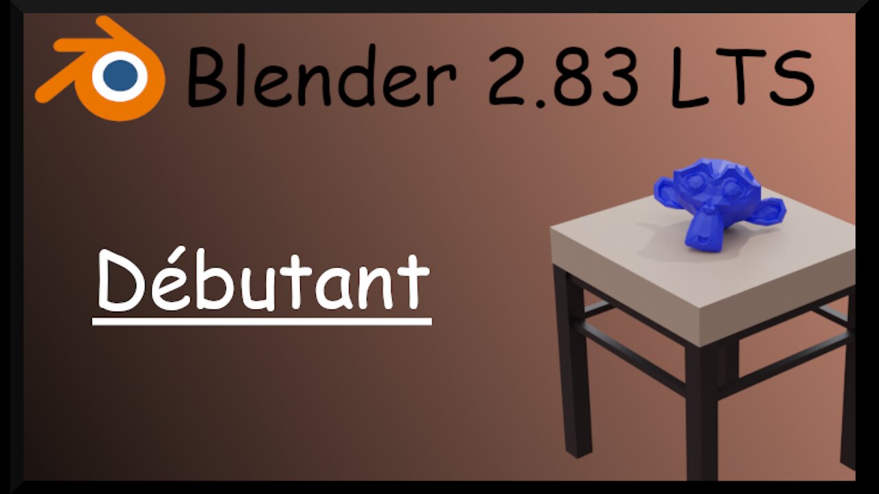 Formation Blender 2.83 LTS - Débutant(e)