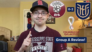 RSR4: Qatar 0-2 Ecuador FIFA World Cup 2022 Group A Review!