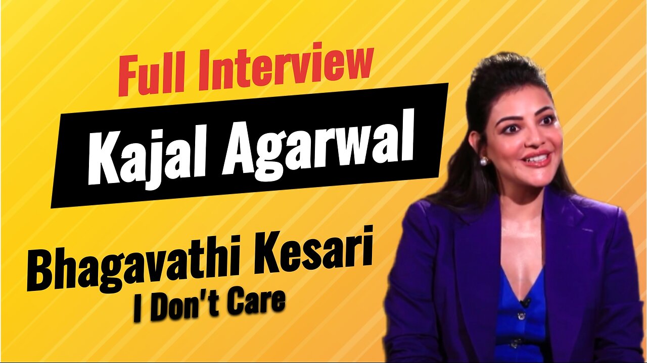 Kajal Aggarwal Full Interview | Bhagavanth Kesari | Balakrishna | Anil Ravipudi | Viha News