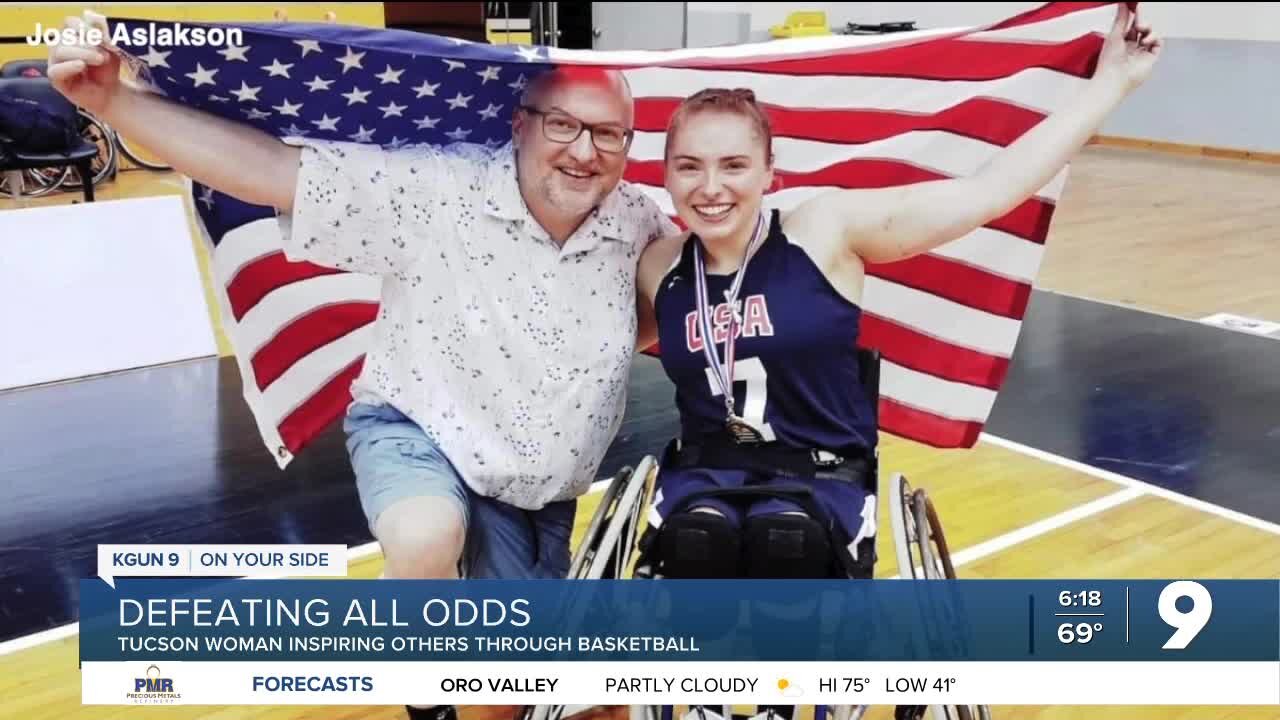 UA Women's Wheelchair Basketball Coach inspiring others to chase their dreams