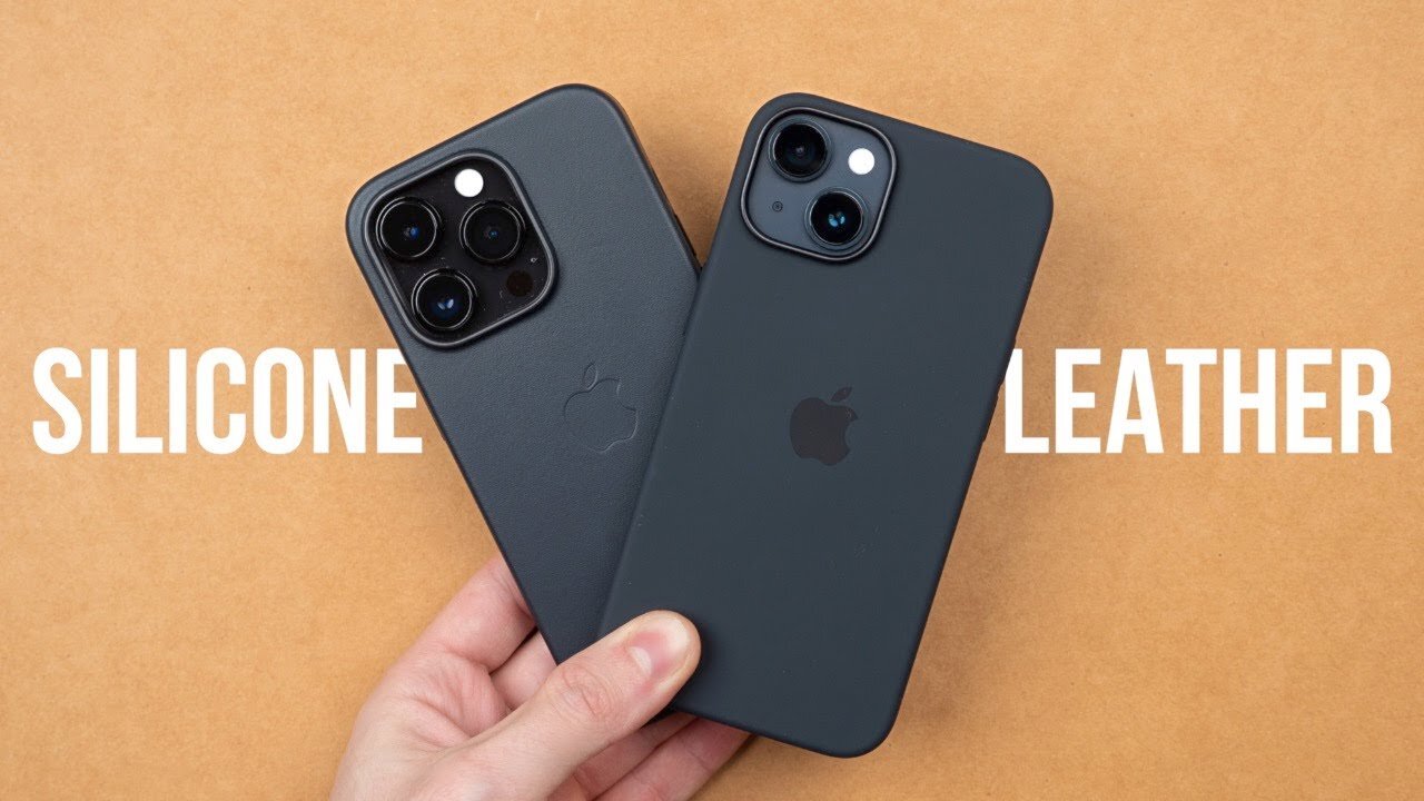 Apple Silicone vs Leather vs Clear Case for iPhone 14 / 14 Pro | Which is Best?