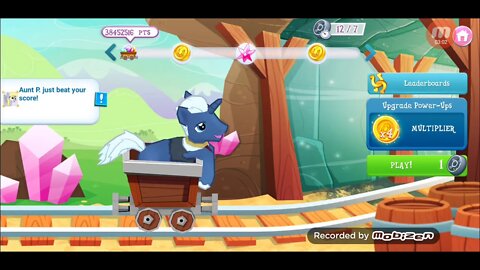 Spike wishes AJ grew Apricots, while she is helping, Blue Moon scores points in the mines