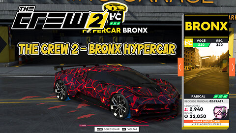 The Crew 2 - Bronx Hypercar | Bugatti Centodieci 2019