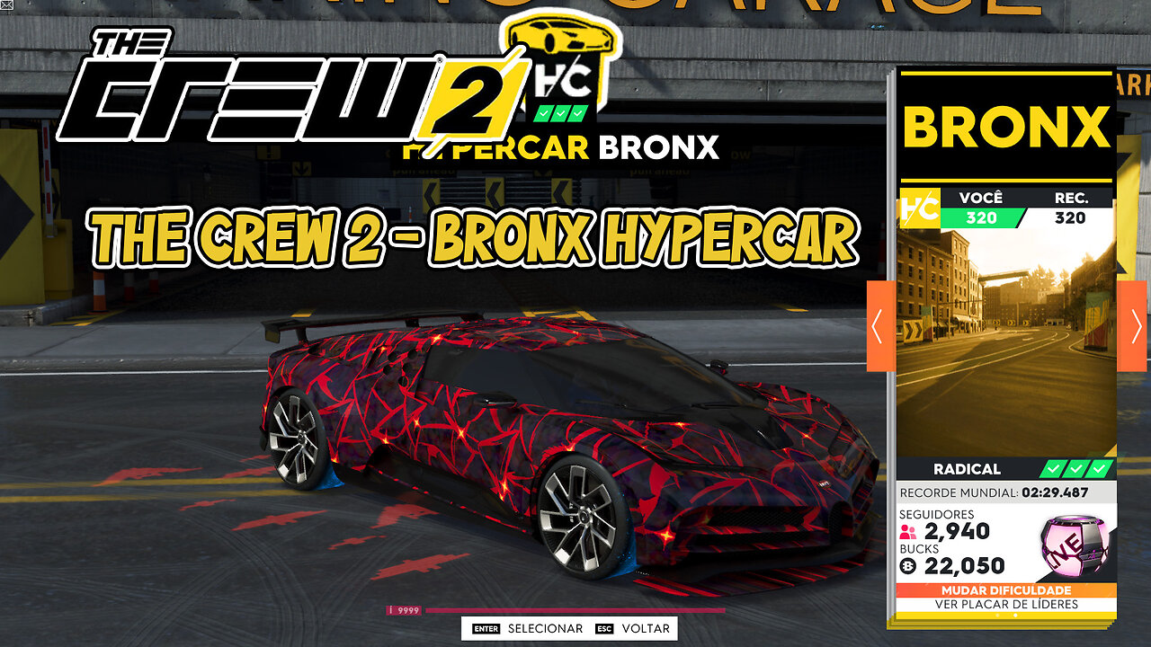 The Crew 2 - Bronx Hypercar | Bugatti Centodieci 2019