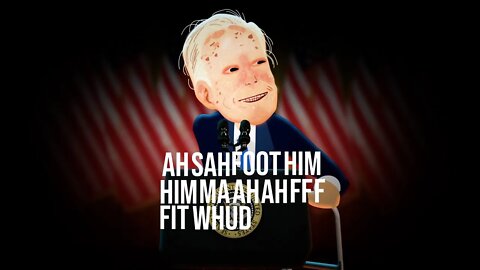 Biden's Brain Fart Meme Cartoon. America can be summed up in one word - "ASAFUTIMAHAEHFUTW" #shorts