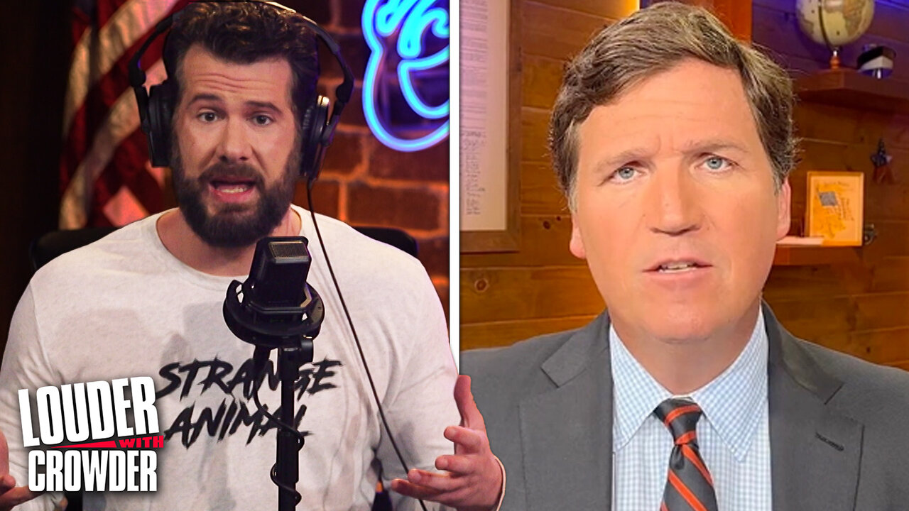 PLOT THICKENS: TUCKER CARLSON FINALLY SPEAKS OUT! | Louder with Crowder