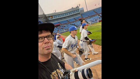 Covering the Ottawa Titians Baseball Game