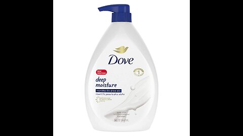 How do you use dove body cleanser