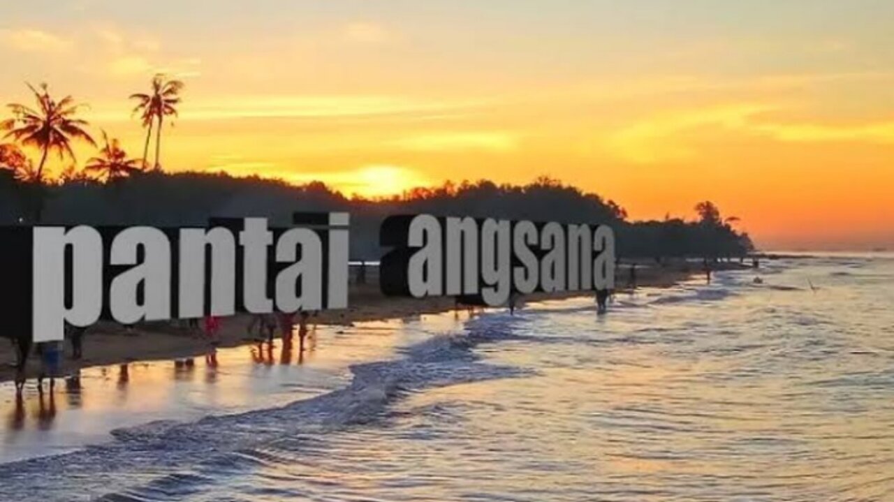 The most beautiful beach in South Kalimantan