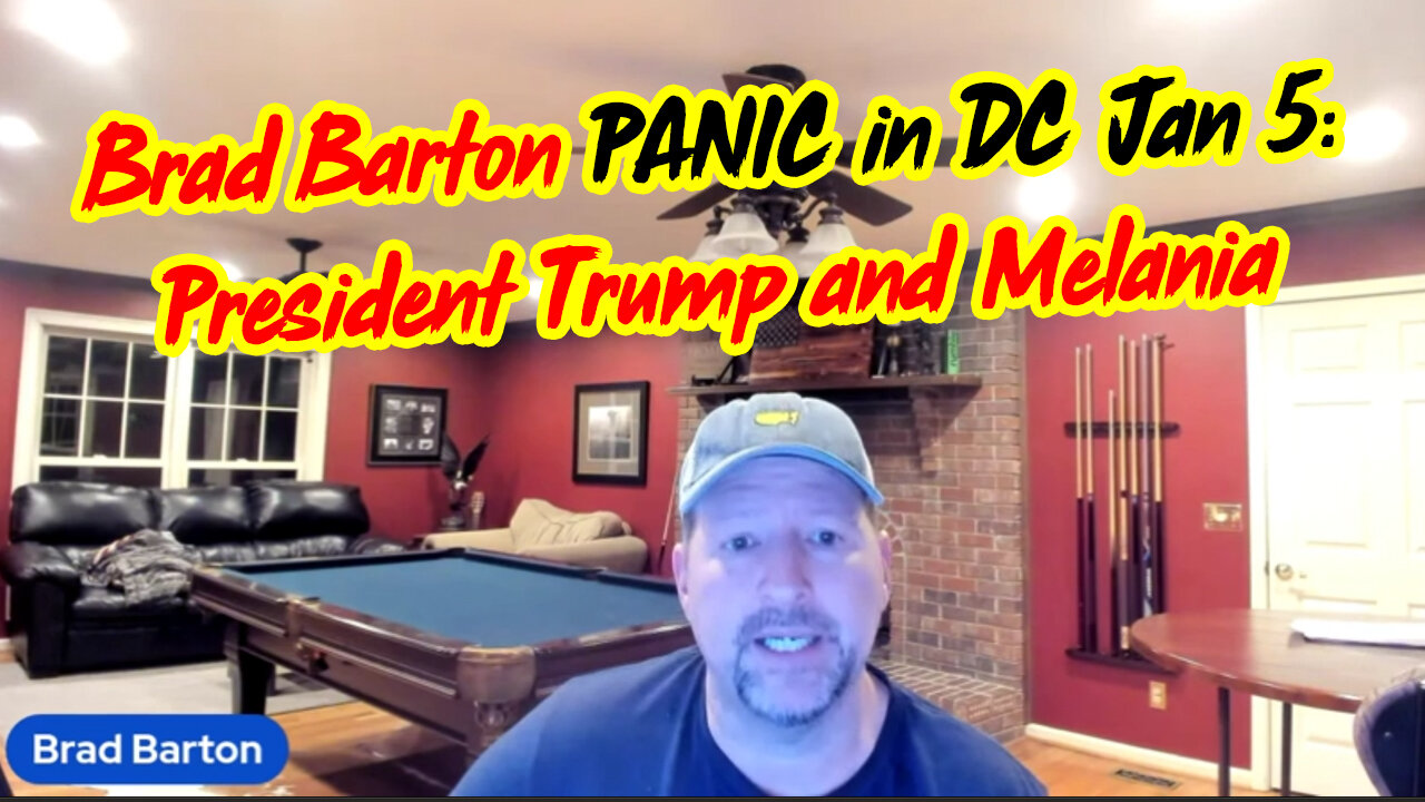 Brad Barton Great Intel Jan 5 - President Trump and Melania.