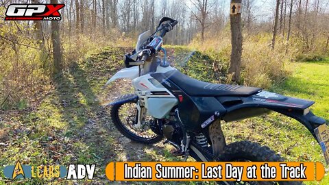 Indian Summer: Last day at the track (TSE250r)