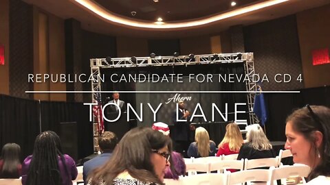 Tony Lane Candidate For Nevada CD4