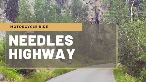 Needles Hwy - Full Ride - Handlebar View