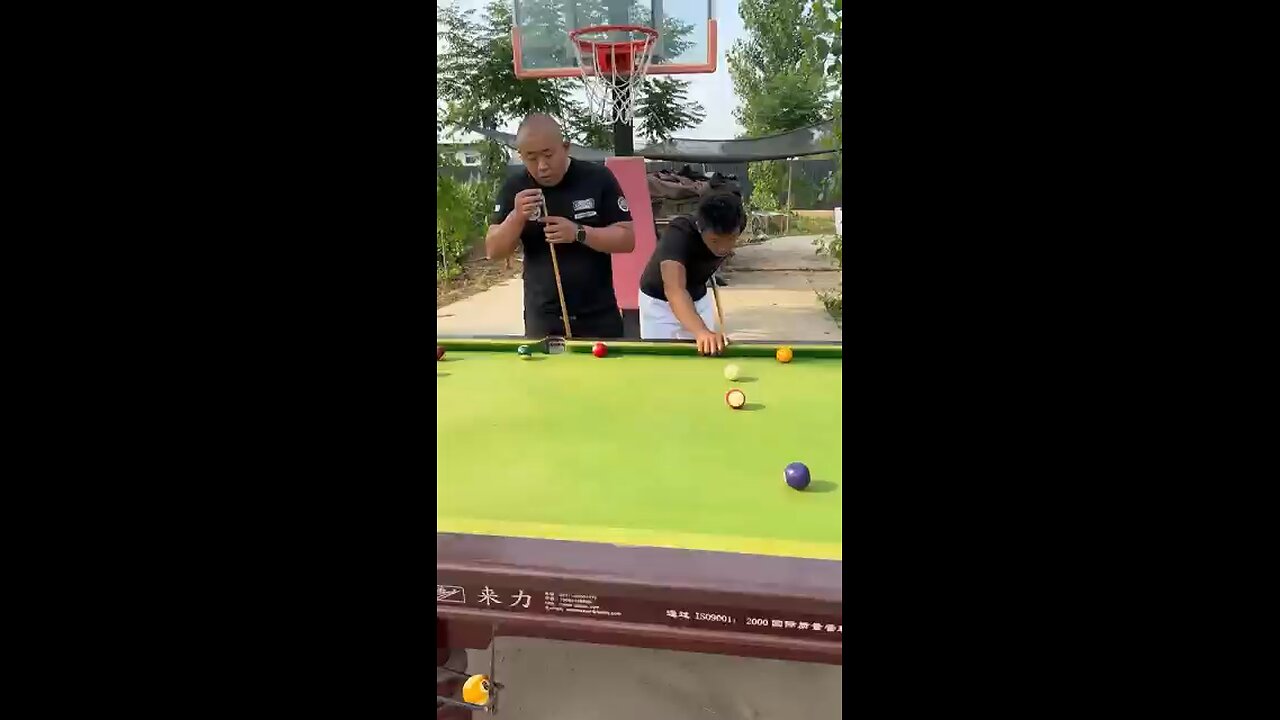 Funny pool game