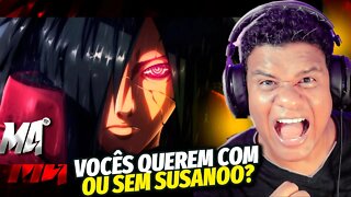 A MELHOR MUSICA DO M4RKIM? Madara (Naruto) - Tsukuyomi | M4rkim | React Anime Pro